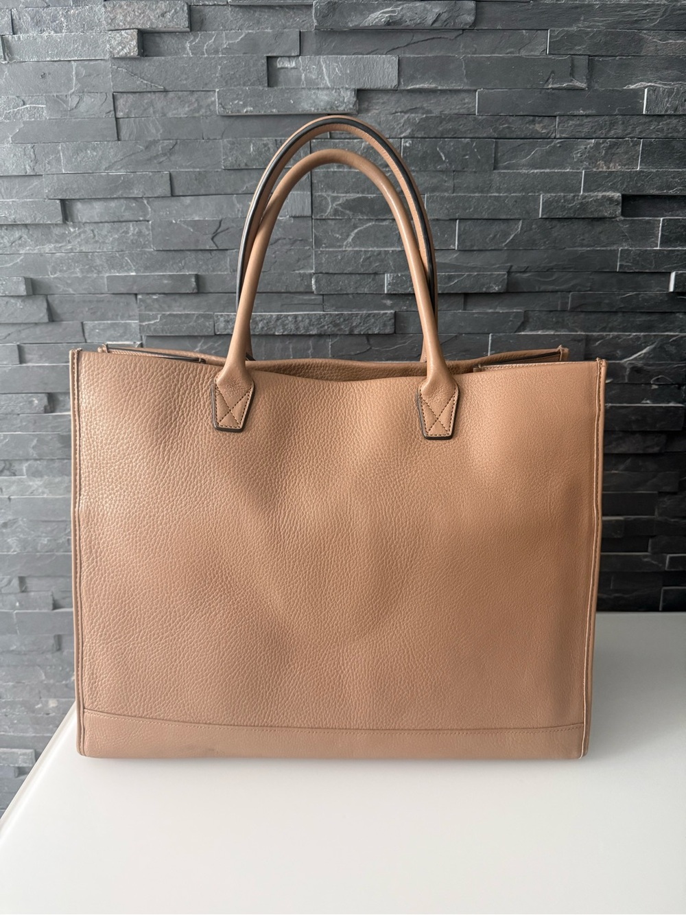 Leatherology - Kress XL tote - Camel